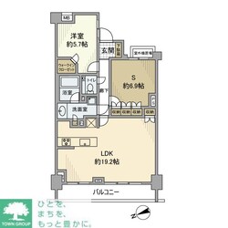 ピアースコード目黒洗足の物件間取画像